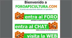 Desktop Screenshot of foroapicultura.com